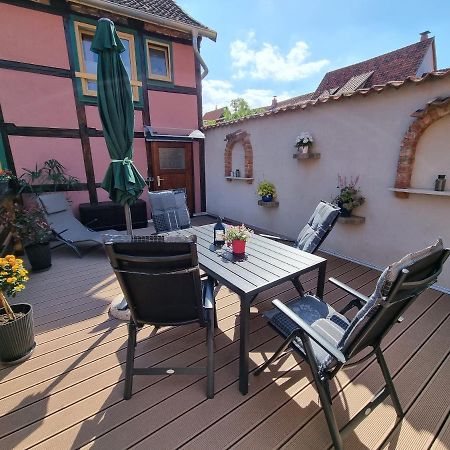 Ferienwohnung Goldstr.7 Quedlinburg Buitenkant foto
