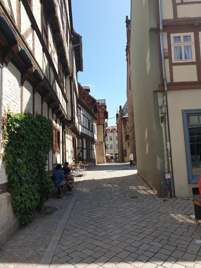 Ferienwohnung Goldstr.7 Quedlinburg Buitenkant foto