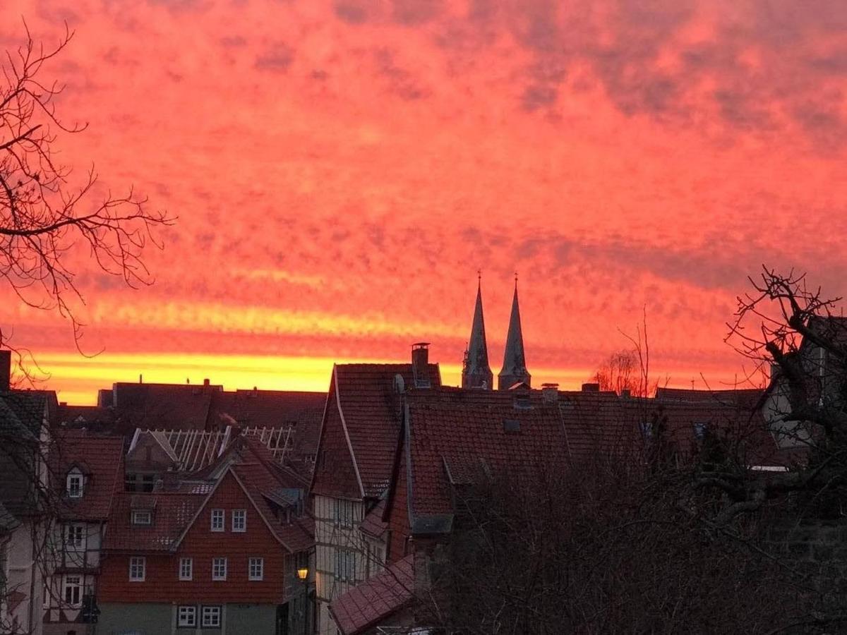Ferienwohnung Goldstr.7 Quedlinburg Buitenkant foto