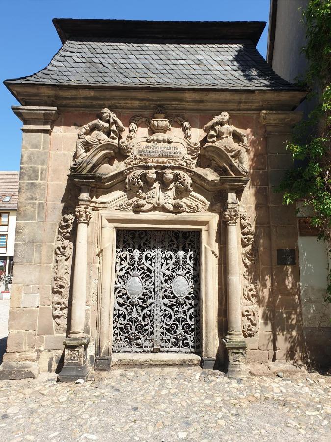 Ferienwohnung Goldstr.7 Quedlinburg Buitenkant foto