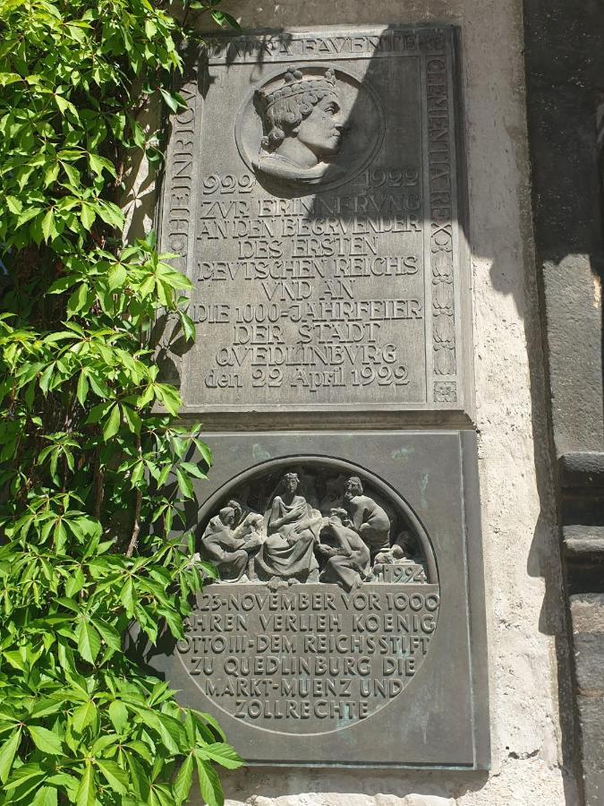 Ferienwohnung Goldstr.7 Quedlinburg Buitenkant foto
