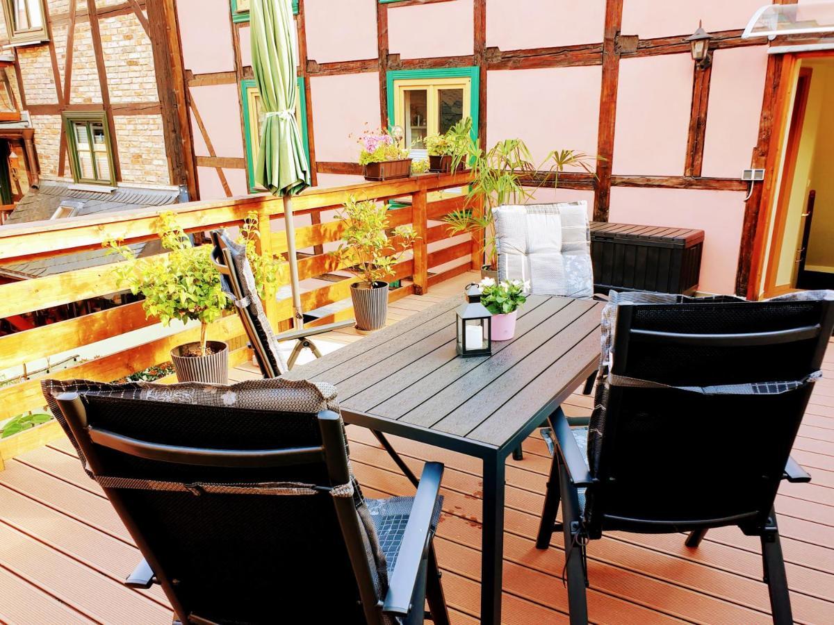 Ferienwohnung Goldstr.7 Quedlinburg Buitenkant foto