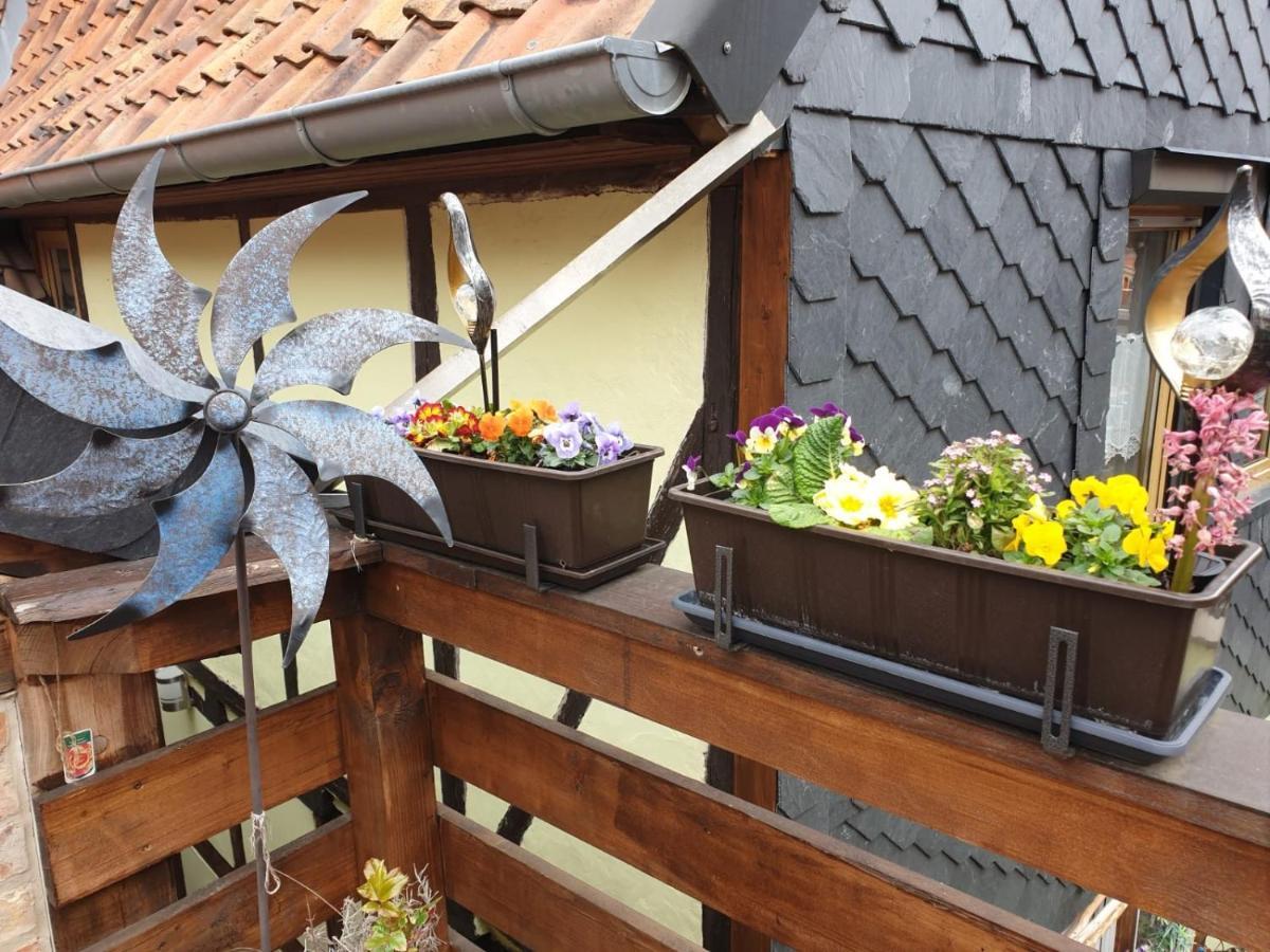 Ferienwohnung Goldstr.7 Quedlinburg Buitenkant foto