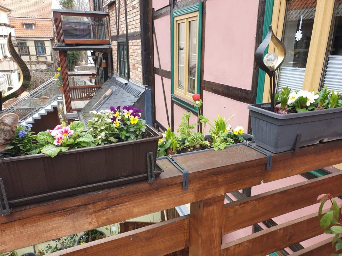 Ferienwohnung Goldstr.7 Quedlinburg Buitenkant foto